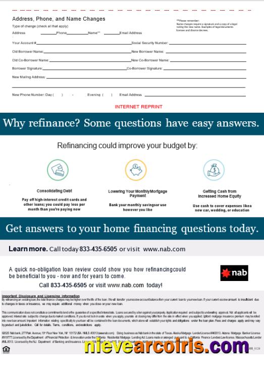 USA Nab bank mortgage statement, 3 pages 3